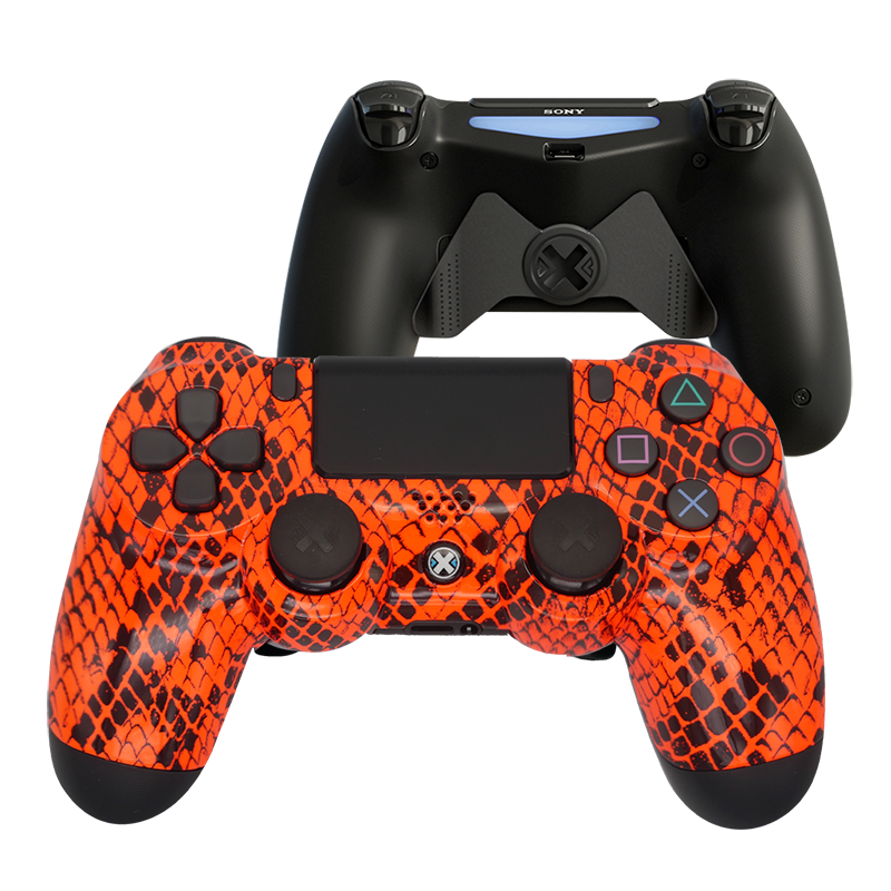 Mando Ps4 Snake Naranja